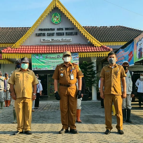 Camat Medan Marelan, Briefing Pagi bersama PPPSU Kecamatan Medan Marelan